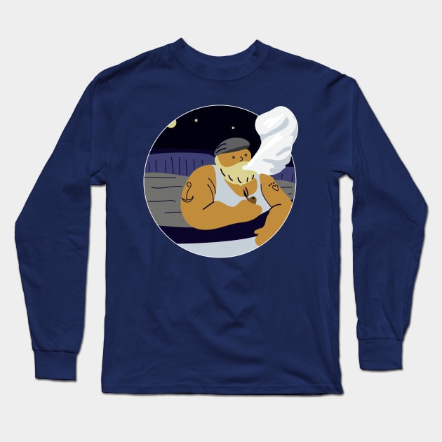 Arome de la nuit Long Sleeve T-Shirt by smashythebear